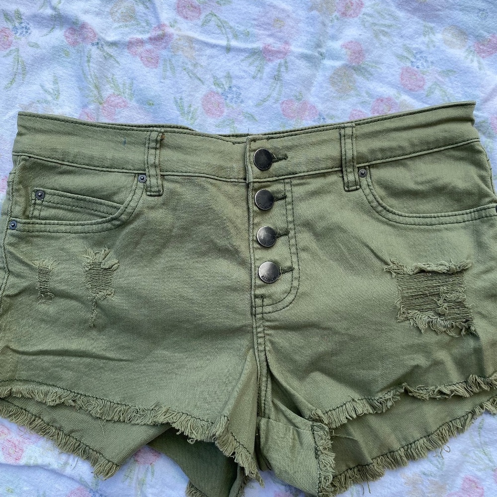 Billabong Women's Buttoned Up Denim Short